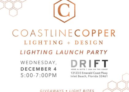 Coastline Copper Lighting & Design Launch Party